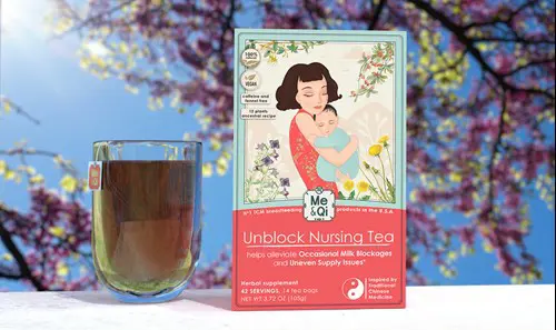 Unblock Nursing Tea Treats Scab Nipple Breastfeeding